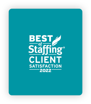 Best of Staffing Client Satisfaction 2022 Award